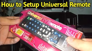 How to Setup Universal Remote [upl. by Farland]