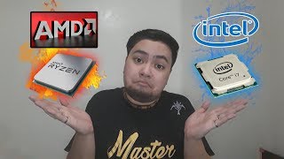 Comparison AMD vs Intel Processor which one is better  Cavemann TechXclusive Tagalog [upl. by Wesle]