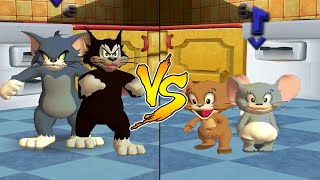 Tom and Jerry in War of the Whiskers HD Tom Vs Butch Vs Jerry Vs Nibbles Master Difficulty [upl. by Tap425]