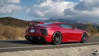 Lexus LFA  Acceleration amp Exhaust Sound F1 [upl. by Tsnre]