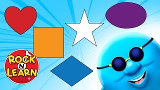 Learn the Shapes for Kids  Fun Preschool Song [upl. by Aicinod25]