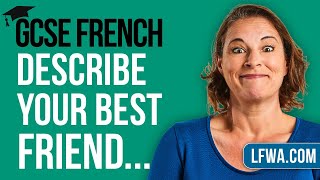 GCSE French Speaking Describe your best friend [upl. by Janette]