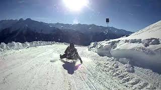 Die längste Rodelbahn der Welt  Rodel Rennen  am Wildkogel [upl. by Ahsiym]