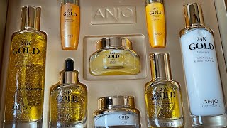 24k GOLD ANJO SKIN CARE KOREA [upl. by Atiner]