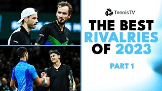 The Best ATP Rivalries Of 2023 Part 1 [upl. by Ailes]