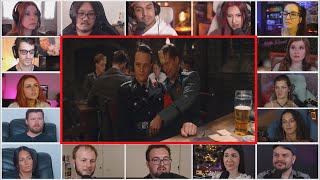 Inglourious Basterds  Bar Scene Part 3 Reaction Mashup [upl. by Amabil]