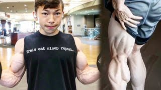 Worlds Youngest Bodybuilder Kid  15 Year Old Workout Freak [upl. by Ulphiah467]