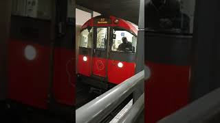 Piccadilly line 1973 stock departing with whistle [upl. by Eelyahs]