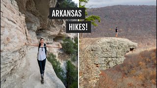 Hiking in NW Arkansas Centerpoint to Goat Trail Buffalo National River  Whitaker Point Trail [upl. by Yonatan605]