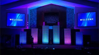 A modern church stage design idea and how we did it [upl. by Kinch]