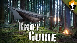 The Most Important Hammock Camping Knots [upl. by Calendre]