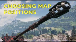 WOT  Choosing Map Positions  Where Do You Go  World of Tanks [upl. by Eggett]