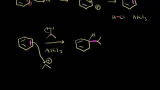 FriedelCrafts alkylation  Aromatic Compounds  Organic chemistry  Khan Academy [upl. by Samuel]