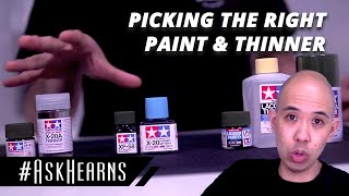 How To Pick The Right Paint amp Thinners  TAMIYA  askHearns [upl. by Galvin812]