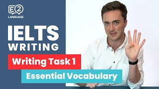 E2 IELTS Academic  Writing Task 1 with Jay  Essential Vocabulary [upl. by Ailat]