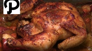 How To Roast A Whole Chicken Easy Roasted Chicken Recipe [upl. by Tilden]