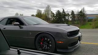 RIPPING A Challenger HELLCAT  ABSOLUTELY BRUTAL SOUND [upl. by Ravaj]