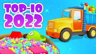 Helper Cars cartoon in English  TOP 10 cartoons  Cars and trucks for kids [upl. by Anilemrac]