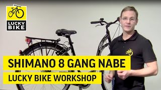 Shimano 8 Gang Nabenschaltung einstellen [upl. by Paryavi]