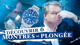 6 Montres de plongée à découvrir [upl. by Thomajan]