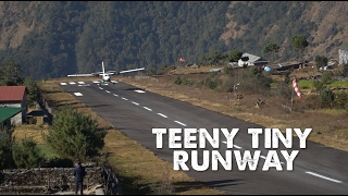 Lukla Nepal The Most Dangerous Airport in the World [upl. by Wilhide]