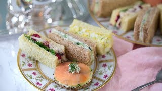 How to Make Tea Sandwiches [upl. by Scevo898]