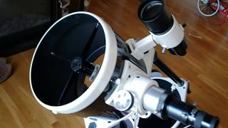 Skywatcher Flextube 200p 8quot Collapsible Dobsonian Goto Telescope REVIEW [upl. by Ehcor]