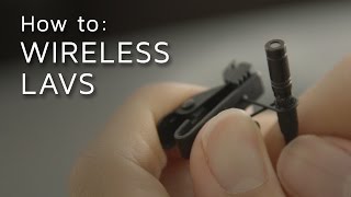 How to Set Up a Wireless Lavalier Mic [upl. by Lebasiram]