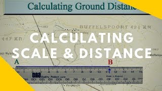 How to read Maps  Scale and Distance Geography skills [upl. by Goldina186]