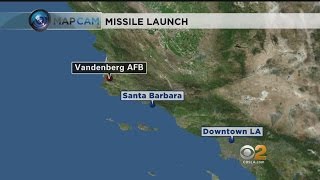 Vandenberg Air Force Base To Launch Missile Defense Test [upl. by Brader]