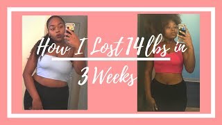 HOW I LOST 14LBS IN 10 DAYS  10 Day Green Smoothie Cleanse [upl. by Anyala]