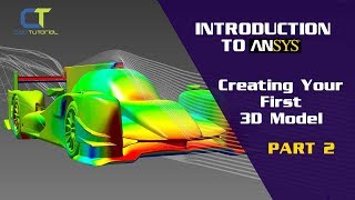 Introduction To ANSYS Part2  CREATING YOUR FIRST 3D MODEL [upl. by Bartolomeo]