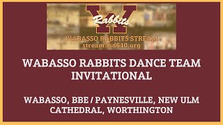 WABASSO RABBITS DANCE TEAM INVITATIONAL  2025 [upl. by Odrareg]