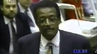 OJ Simpson Trial Johnnie Cochran Closing Argument Part 8 [upl. by Milah525]