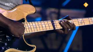 Marcus Miller  Jean Pierre amazing solo on bassgitar and battle between sax and bass [upl. by Stuart158]