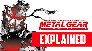 The COMPLETE Metal Gear Series Story Retrospective [upl. by Nicole]