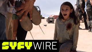 Dafne Keen BehindtheScenes Footage [upl. by Rats508]