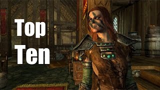 Top Ten Wives of Skyrim [upl. by Wilmar]