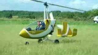 DF02 Gyrocopter Zero Speed Landing [upl. by Arabele]