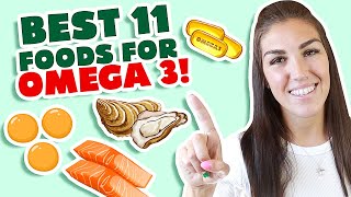 Omega 3 Rich Foods TOP 11 FOODS HIGH IN OMEGA 3 [upl. by Granlund381]