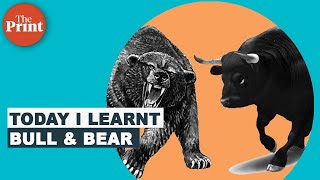 What do bull and bear mean in the stock market [upl. by Raybourne]