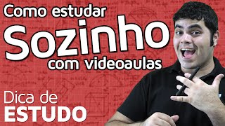 COMO ESTUDAR SOZINHO COM VIDEOAULAS  Matemática Rio [upl. by Dorion712]