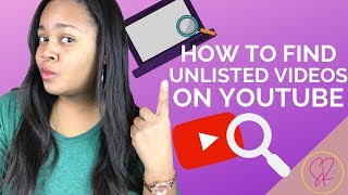 How To Find Your Unlisted Videos On YouTube [upl. by Flatto]