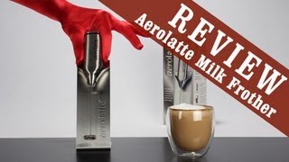 Aerolatte Milk Frother  Exclusive Review [upl. by Mendive]