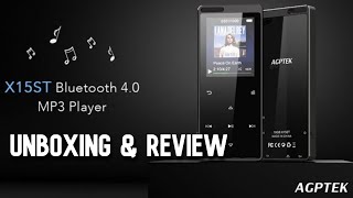 Unboxing And Reviewing The AGPTEK A19 MP3 Player [upl. by Gnouh36]