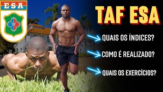 TESTE FÍSICO TAF ESA – TUDO QUE VOCÊ PRECISA SABER [upl. by Itisahc]