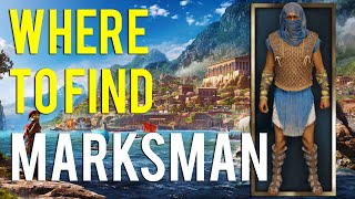 Where to Find Athenian Marksmen in Assassins Creed Odyssey [upl. by Chaudoin934]