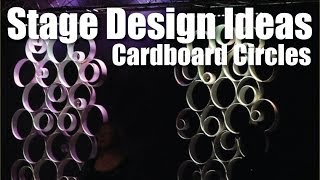 Church Stage Design Ideas  Cardboard Circles [upl. by Jolynn332]