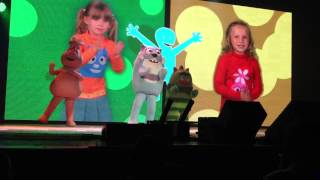 Yo Gabba Gabba Live at Orpheum Theatre in Boston 2013  Body Music [upl. by Doley]