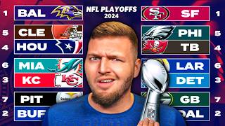 My NFL Playoff Predictions [upl. by Notsniw898]